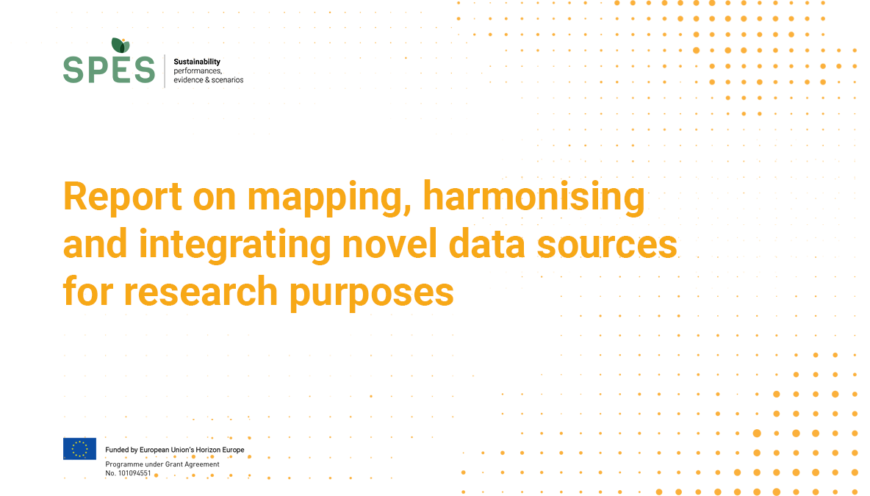 Mapping, harmonising and integrating innovative data sources for research purposes